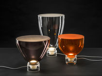 Table lamp / blown glass / contemporary...