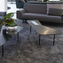 Contemporary coffee table / oak / walnut...