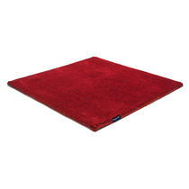 Contemporary rug / plain / wool / rectangular