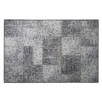 Contemporary rug / patterned / wool / rectangular