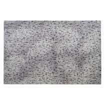 Contemporary rug / patterned / wool / rectangular