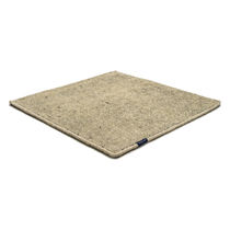 Contemporary rug / plain / wool / rectangular