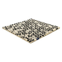 Contemporary rug / patterned / wool / rectangular