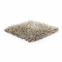 Contemporary rug / plain / polyester / viscose