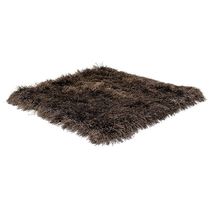Contemporary rug / plain / polyester / rectangular