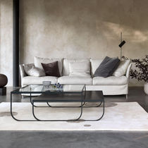 Contemporary coffee table / oak / lacquered...