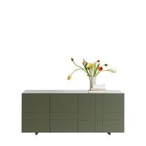 Contemporary sideboard / oak / lacquered...