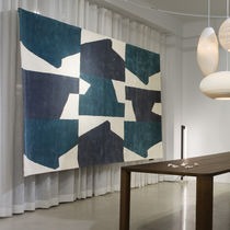 Contemporary rug / patterned / wool / Tencel®