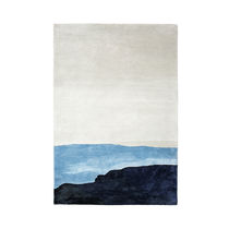 Contemporary rug / patterned / wool / Tencel®