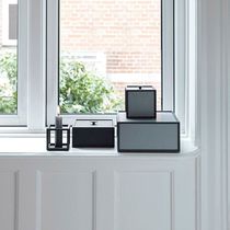 Lacquered steel storage box / melamine
