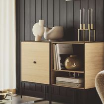 Wall-mounted shelf / contemporary / wood...