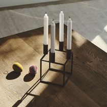 Metal candle holder