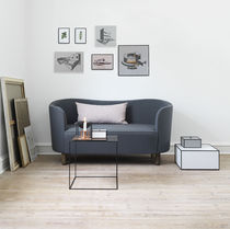 Scandinavian design sofa / fabric / 3-seater...