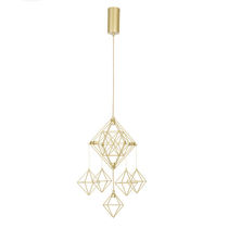 Pendant lamp / metal / contemporary / LED