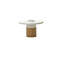Wooden candle holder / marble / by Arik...