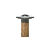 Wooden candle holder / marble / by Arik...