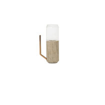 Glass candle holder / marble / by Arik Levy