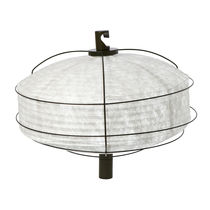 Pendant lamp / contemporary / metal / paper