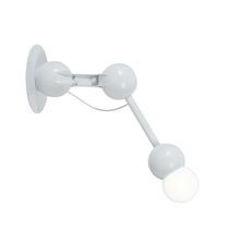 Contemporary wall light / metal / LED /...