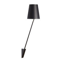 Contemporary wall light / fabric / compact...