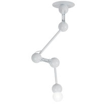 Contemporary ceiling light / linear / metal...
