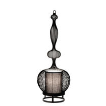 Table lamp / contemporary / fabric / compact...