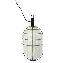 Pendant lamp / contemporary / metal / paper
