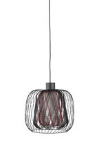 Pendant lamp / fabric / contemporary / by...