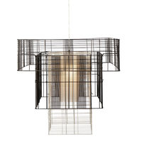 Pendant lamp / metal / contemporary / compact...