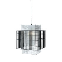 Pendant lamp / metal / contemporary / compact...