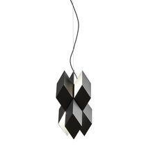 Pendant lamp / contemporary / metal / cube