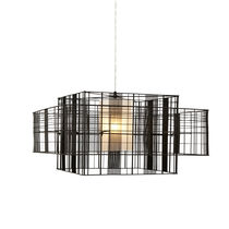 Pendant lamp / metal / contemporary / compact...