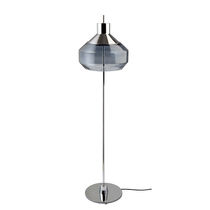 Floor-standing lamp / metal / glass / contemporary