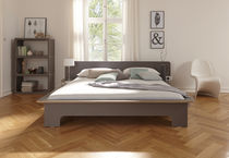 Double bed / contemporary / with headboard...