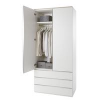 Contemporary wardrobe / plywood / melamine...