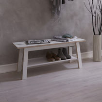 Contemporary bench / plywood / birch