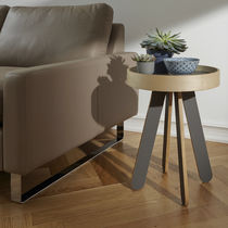 Contemporary side table / plywood / birch...