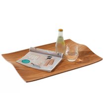 Oak serving tray / walnut / plywood / laminated...
