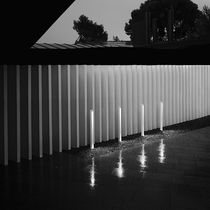 Garden bollard light / contemporary / aluminum...