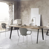 Contemporary table / laminate / aluminum...