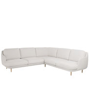 Modular sofa / corner / contemporary / fabric