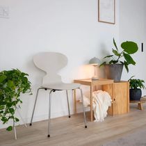 Contemporary chair / wood veneer / elm /...