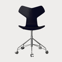 Contemporary office chair / wood veneer...