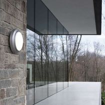 Contemporary wall light / outdoor / cast...