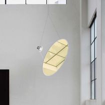 Pendant lamp / contemporary / aluminum /...