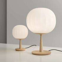 Table lamp / contemporary / blown glass...