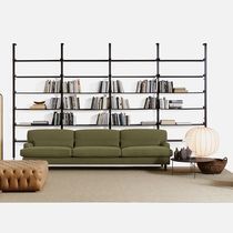 Contemporary sofa / red / blue / green
