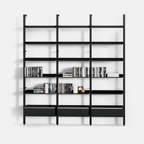 Contemporary shelf / anodized aluminum /...