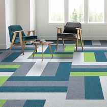 Cut pile carpet / polyamide / tertiary /...