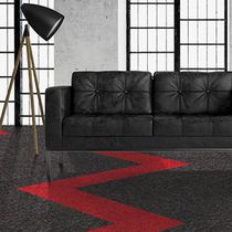 Loop pile carpet / polyamide / velvet /...